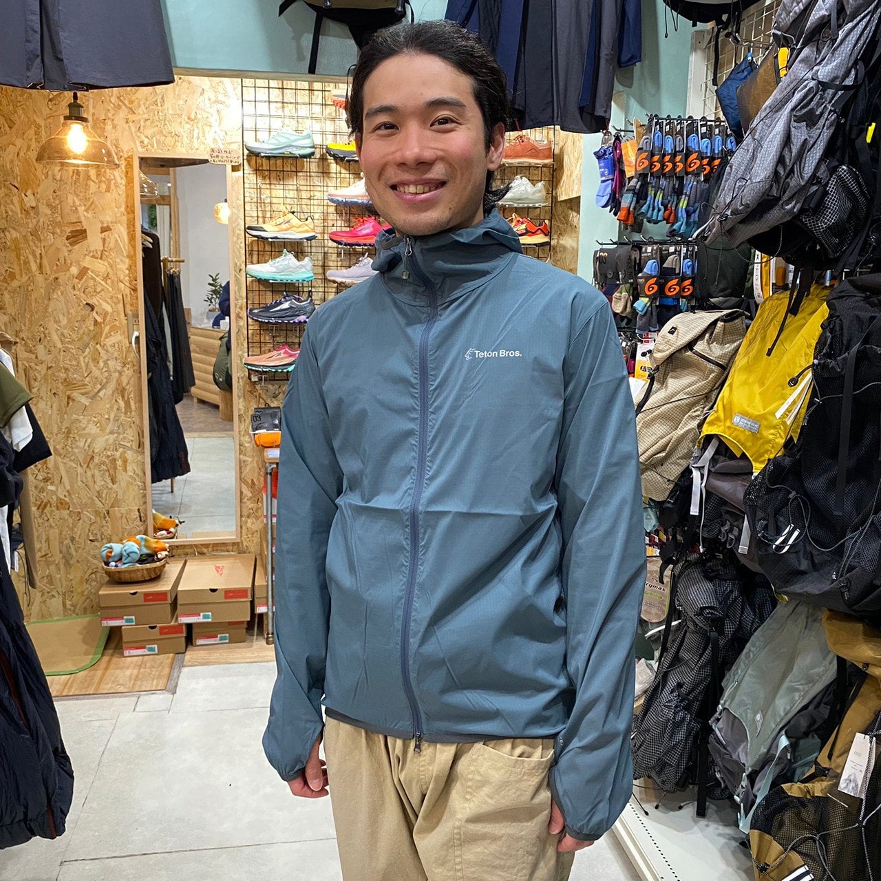 Wind River Hoody (Mens)（通気性のあるウインドシェル/ストレッチ/撥 ...